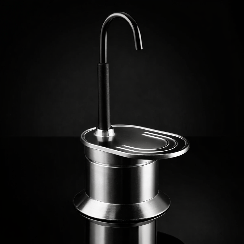 Kafejnica Single Cup Aluminum Moka Pot – Portable Stovetop Espresso Maker