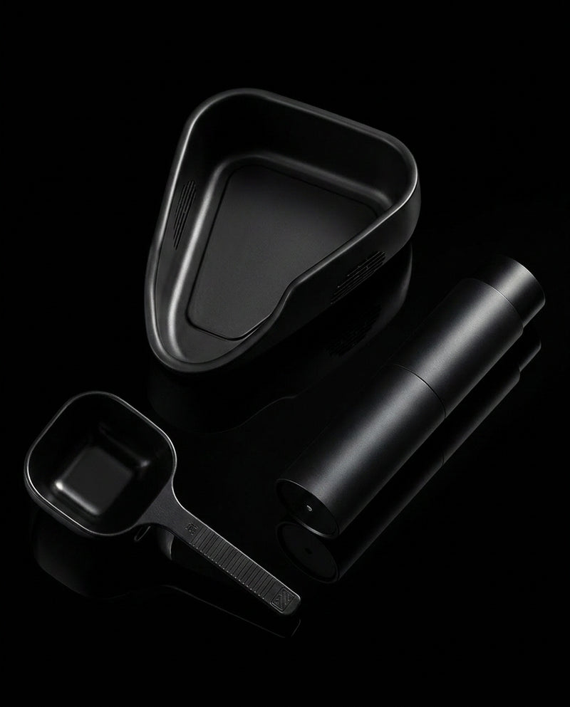 Kafejnica Silicone Coffee Dosing Cup & Anti-Static Spritzer Gift Set
