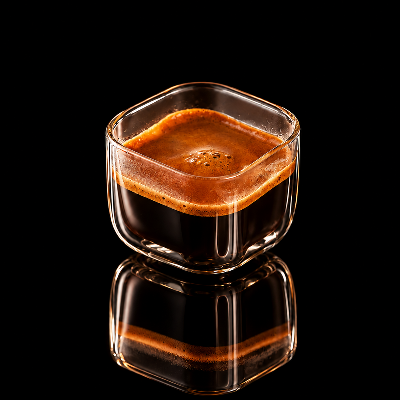 Kafejnica Espresso Measuring Glass – 80ml Transparent Cup with Scale