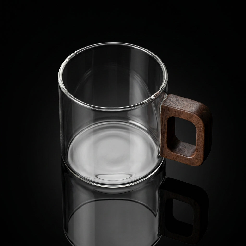 Kafejnica-KAF-TZA-12-2-borosilicate-glass-espresso-cup-with-walnut-wood-handle