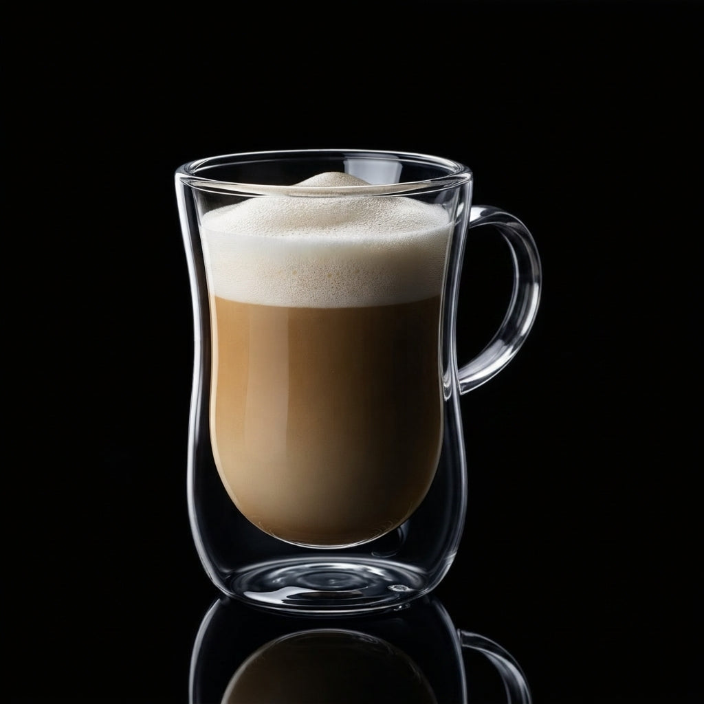Kafejnica-KAF-TZA-14-5-double-wall-borosilicate-glass-coffee-mug-with-handle-heat-resistant