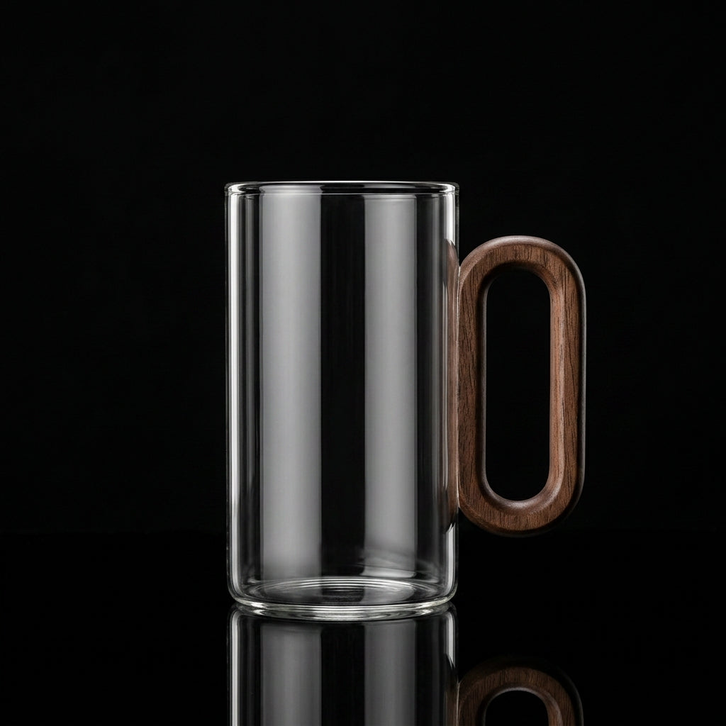 Kafejnica-KAF-TZA-12-3-borosilicate-glass-espresso-cup-with-walnut-wood-handle