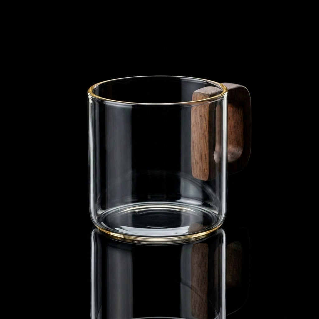 Kafejnica-KAF-TZA-12-3-borosilicate-glass-espresso-cup-with-walnut-wood-handle