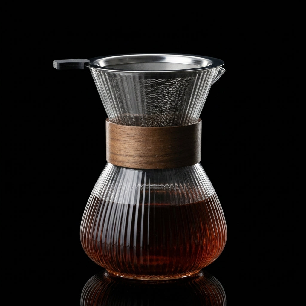 Kafejnica-KAF-JAR-06-4-pour-over-glass-coffee-sharing-pot-barista-filter-set