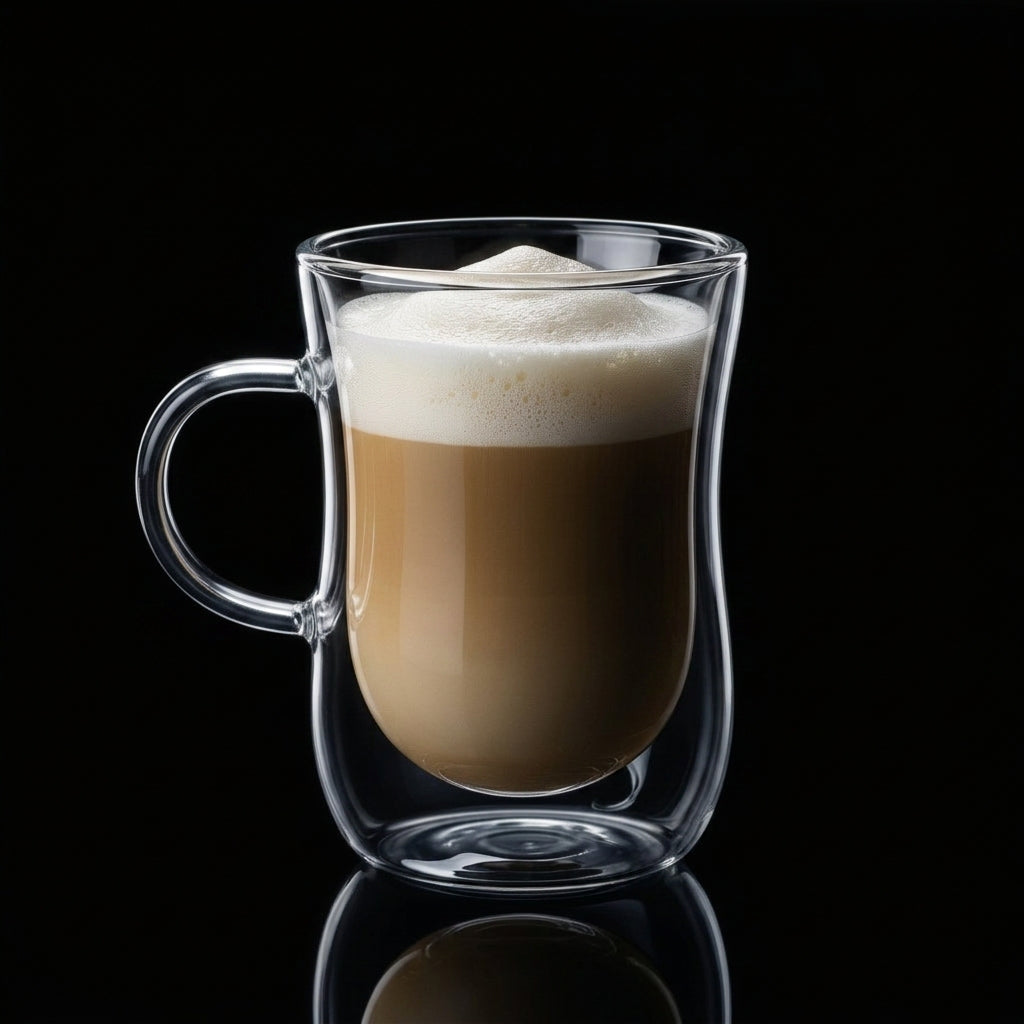 Kafejnica-KAF-TZA-14-6-double-wall-borosilicate-glass-coffee-mug-with-handle-heat-resistant