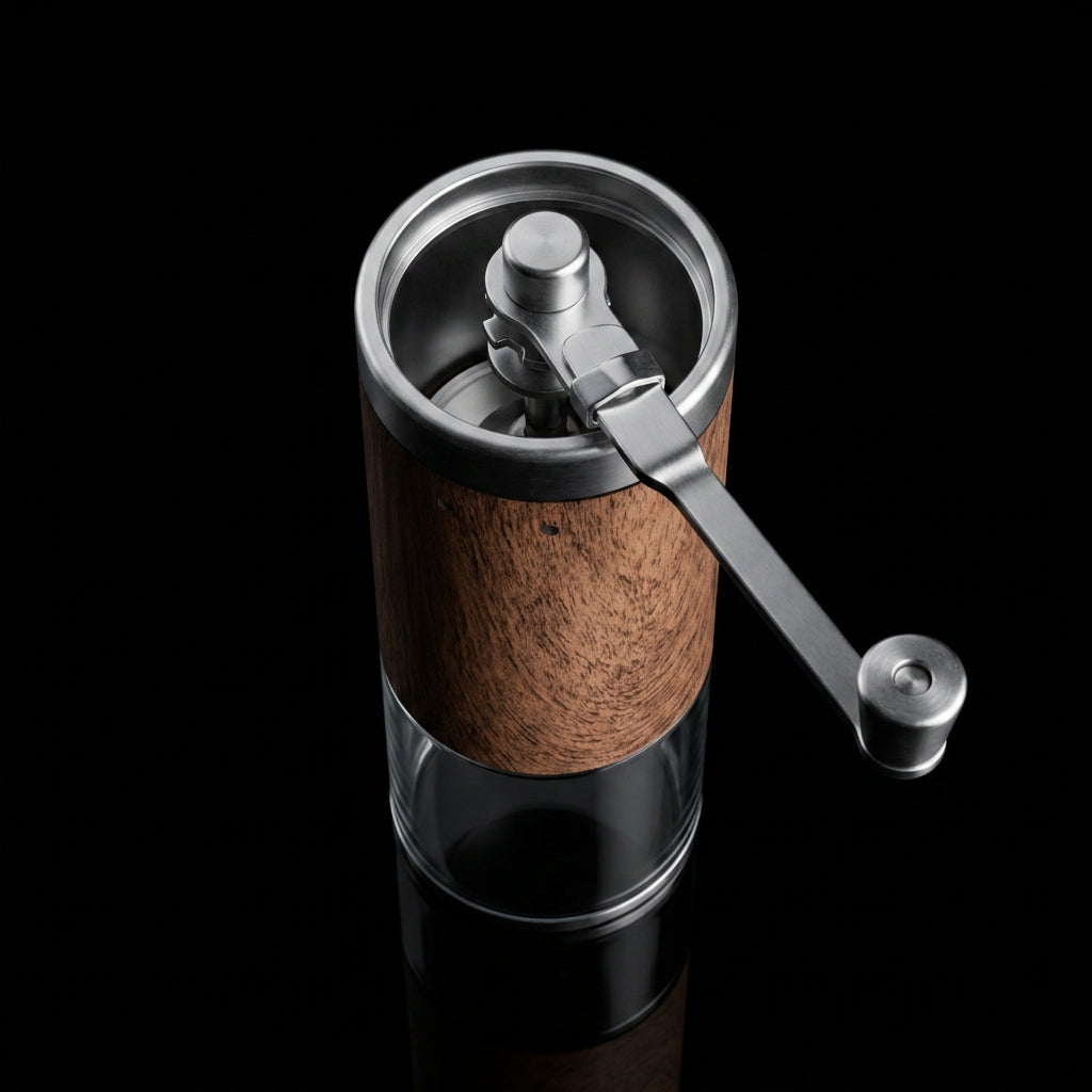 Kafejnica-KAK-ML-3-4-portable-wood-stainless-steel-manual-coffee-grinder