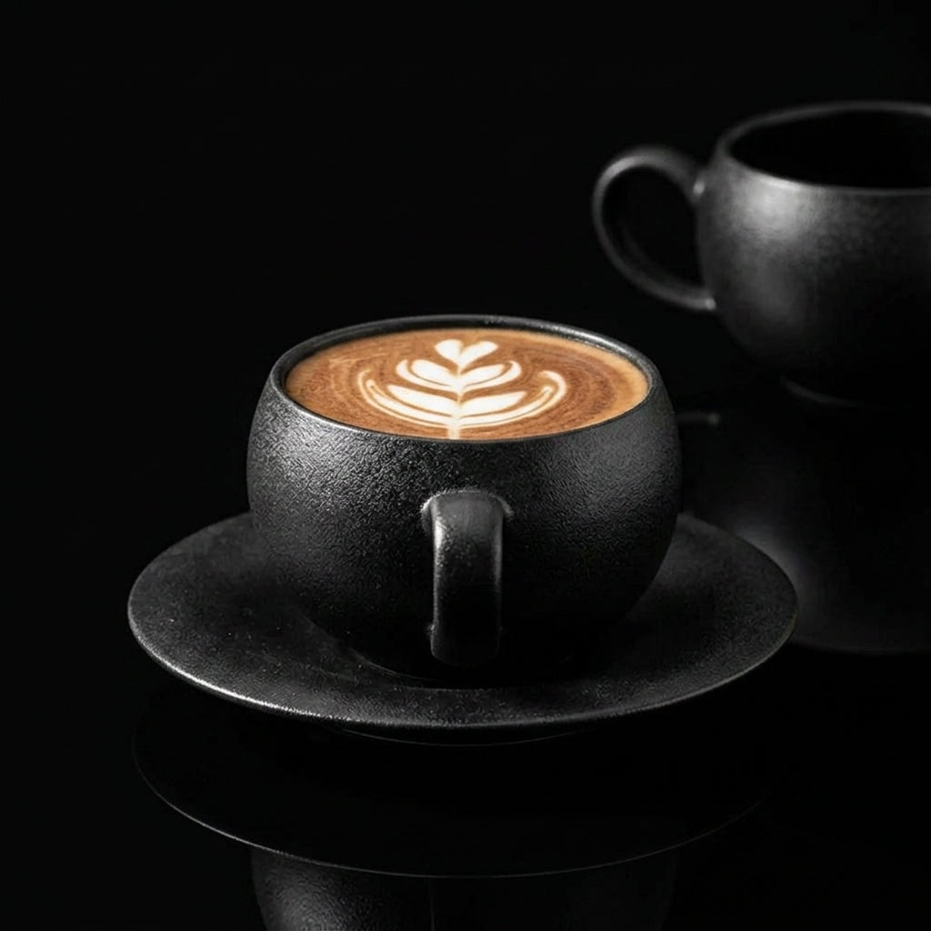 Kafejnica-KAF-TZA-B-1-6-japanese-style-matte-ceramic-coffee-mug-with-saucer