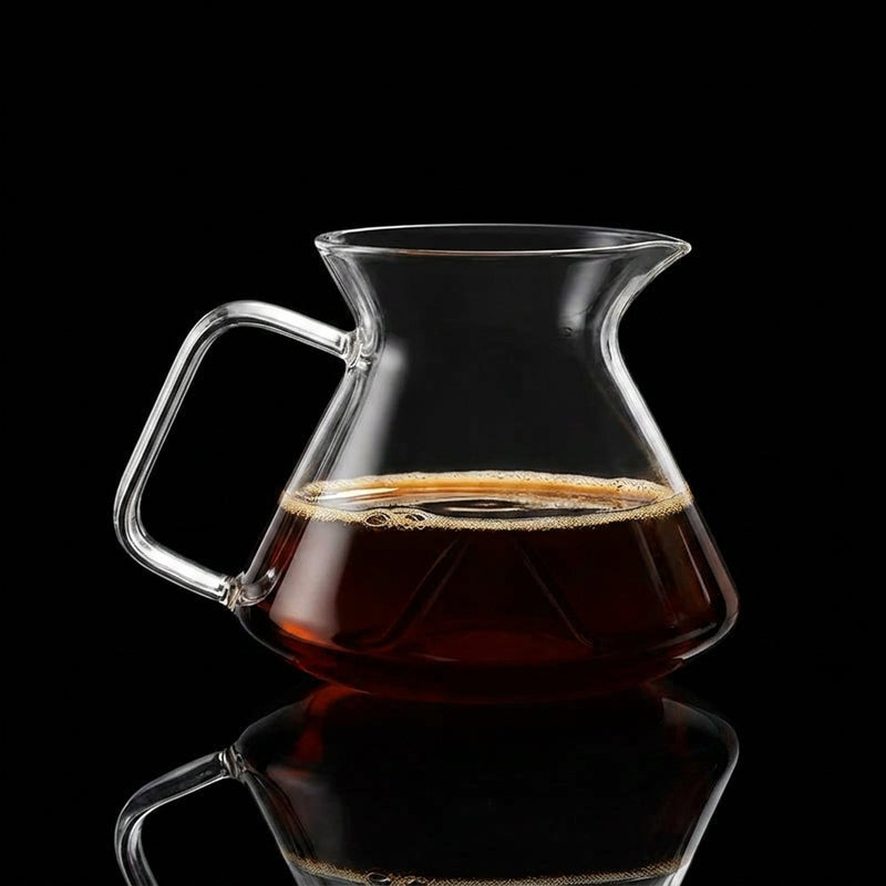 Kafejnica Hill Coffee Server – Pour Over Glass Dripper