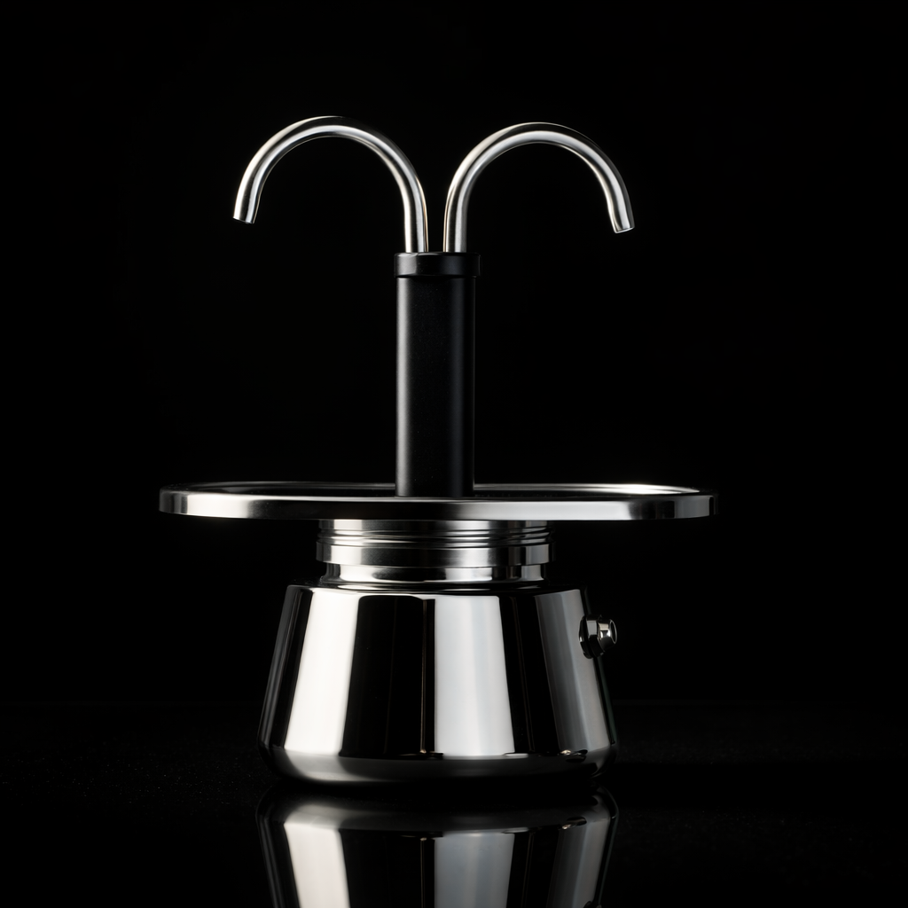 Kafejnica-KAF-CAF-C-5-1-mini-double-tube-moka-pot-304-stainless-steel-induction-compatible