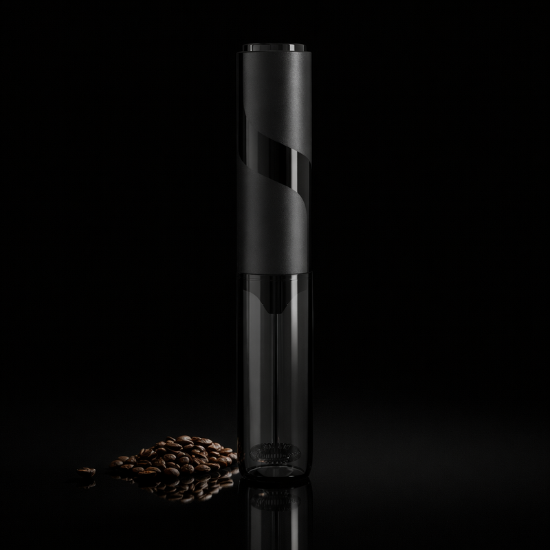 Kafejnica Portable Handheld Milk Frother Wand – Stainless Steel, Low Noise