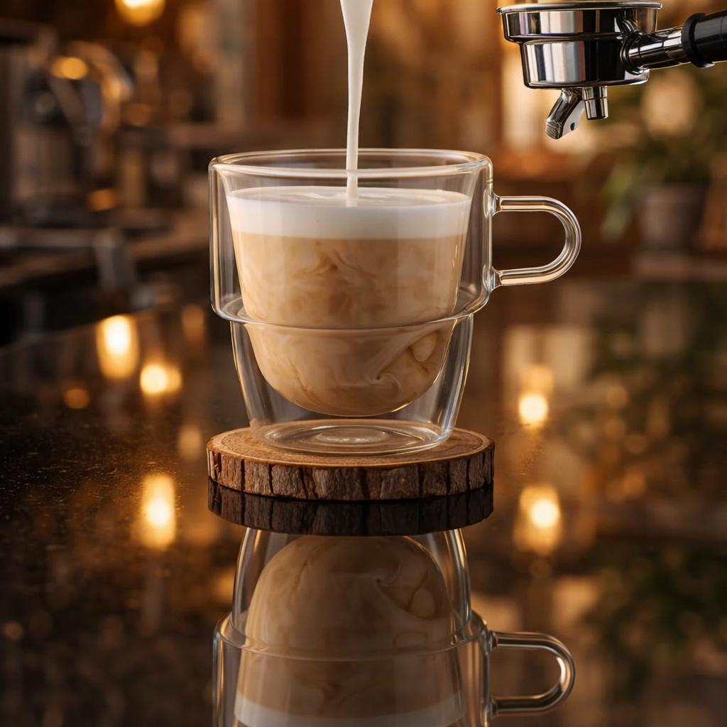 Kafejnica-KAF-TZA-06-5-stackable-double-wall-espresso-glass-cups-set-with-handle-borosilicate