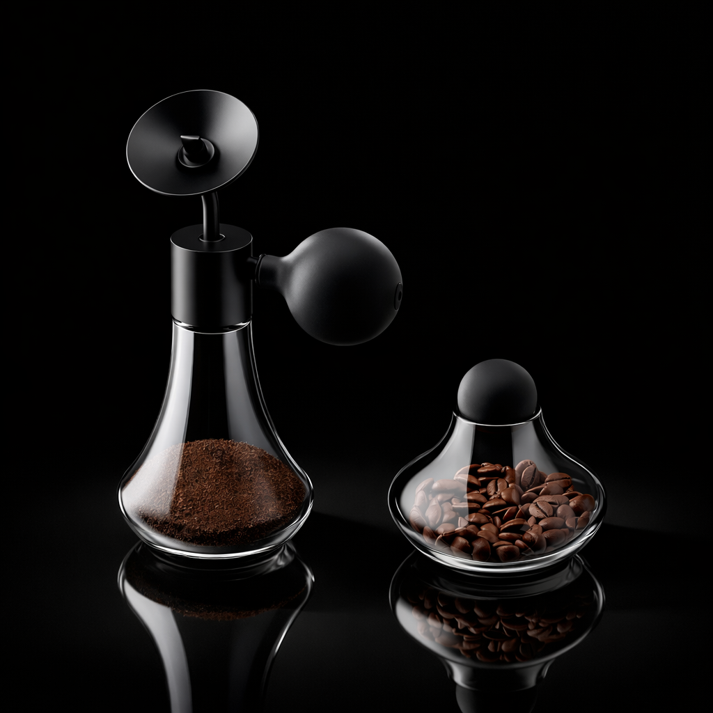 Kafejnica-KAF-BTT-1-3-Kafejnica-Coffee-Aroma-Display-Jar-&-Fragrance-Bottle