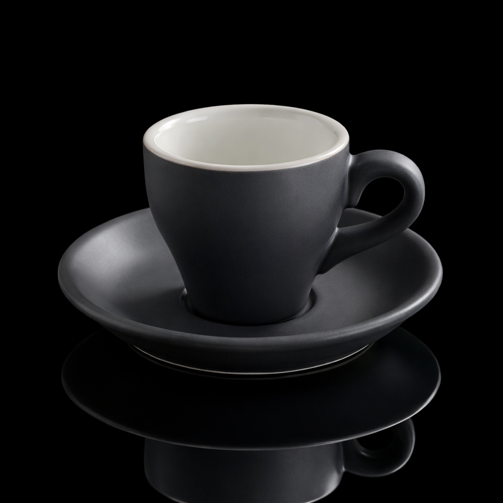 Kafejnica-KAF-TZA-B-2-8-matte-ceramic-espresso-cup-saucer-set