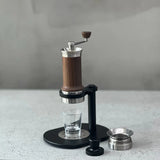 Kafejnica portable hand-cranked solid wood manual espresso machine