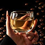 Kafejnica 100ml crystal glass teacup, thickened round cup