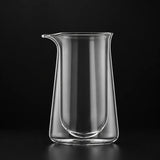 Kafejnica 400ml double wall borosilicate glass pour-over coffee server