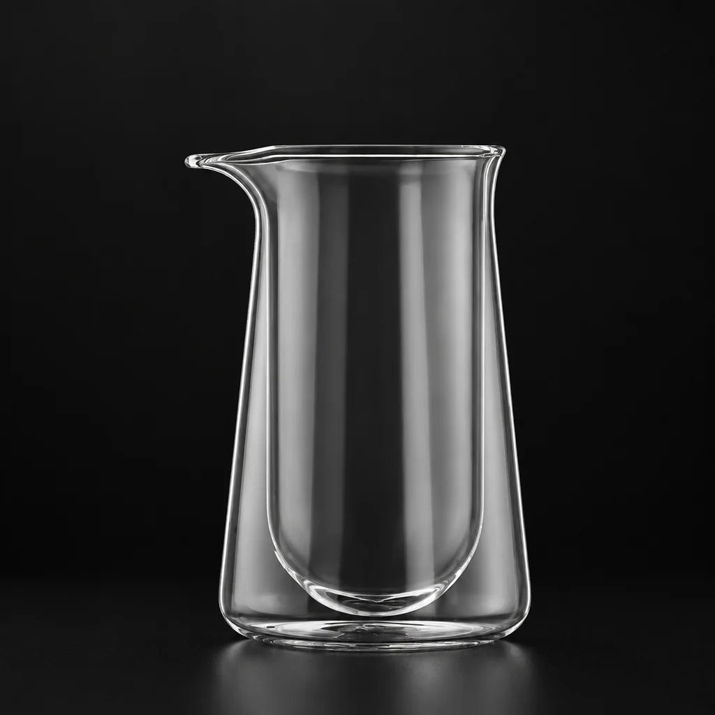 Kafejnica 400ml double wall borosilicate glass pour-over coffee server