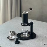 Kafejnica portable hand-cranked solid wood manual espresso machine