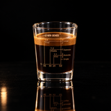 Kafejnica Espresso Measuring Cup – 60ml Graduated Glass with Ounce Scale