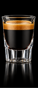 Kafejnica 50ml Glass Espresso Measuring Cup – Clear & Frosted Shot Glass