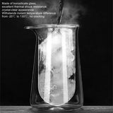 Kafejnica 400ml double wall borosilicate glass pour-over coffee server