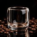 Kafejnica Crystal Glass Teacup – 100ml Thickened Round Cup