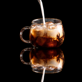 Kafejnica Borosilicate Glass Mug with Handle – 280ml Heat-Resistant Coffee & Tea Cup