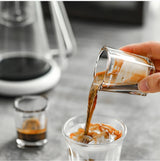 Kafejnica 60ml graduated glass espresso measuring cup with ounce scale
