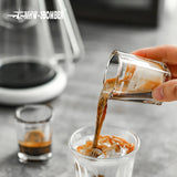 Kafejnica 60ml graduated glass espresso measuring cup with ounce scale