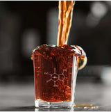 Kafejnica 60ml graduated glass espresso measuring cup with ounce scale