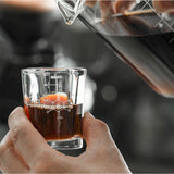 Kafejnica 60ml graduated glass espresso measuring cup with ounce scale